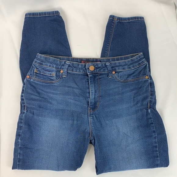 No Boundaries Skinny Jeans - Med Wash, Size 13 Jr, Style#NJ388615L - Picture 1 of 7